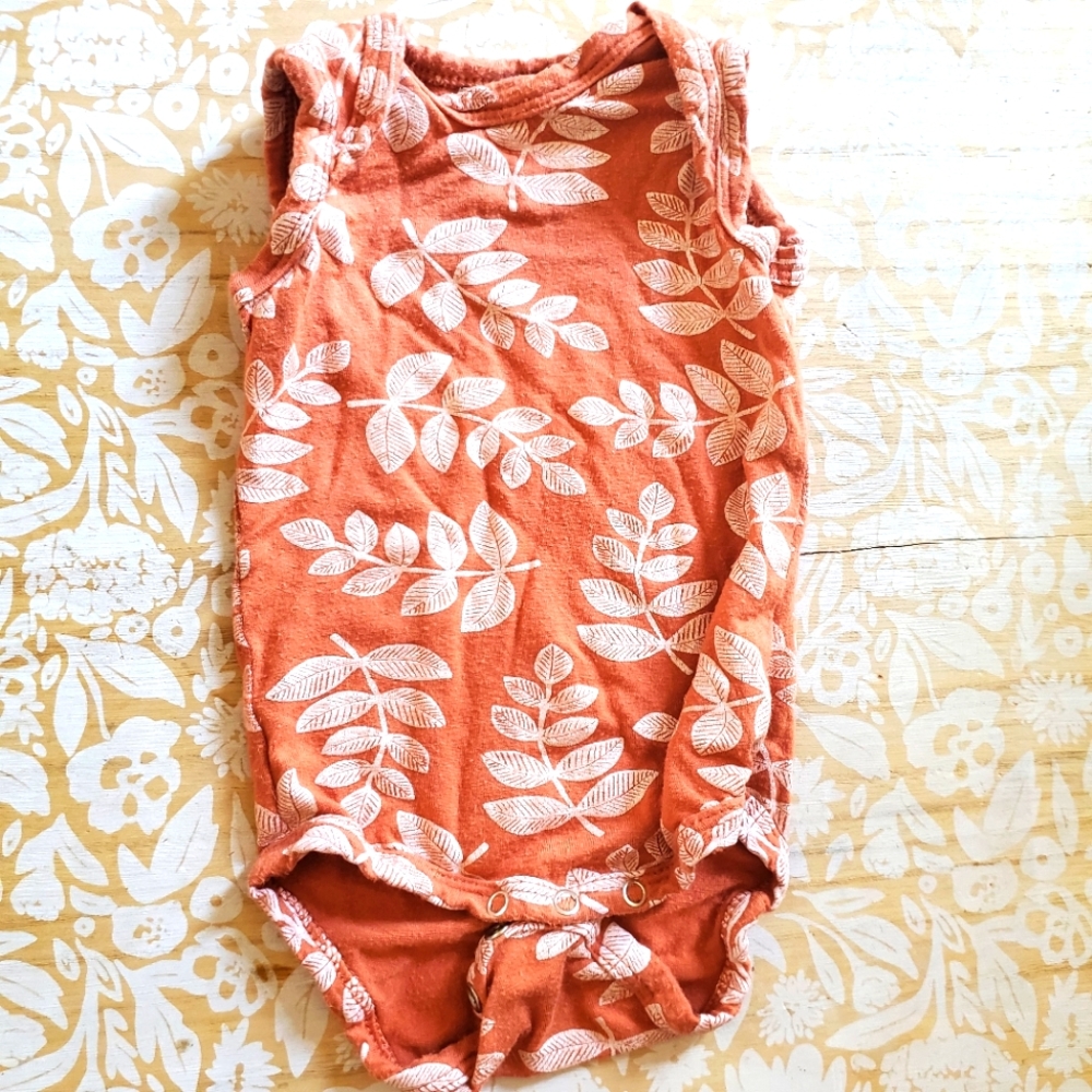 Spearmint Love sleeveless onsie